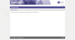 Desktop Screenshot of groups.esa.edu.au