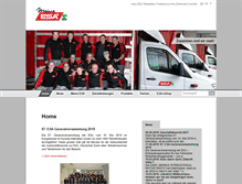 Tablet Screenshot of esa.ch